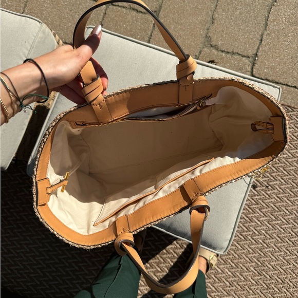 Tory Burch Aidan Fringe Tote - Picture 2 of 4